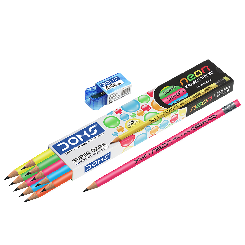 Neon pencils 12