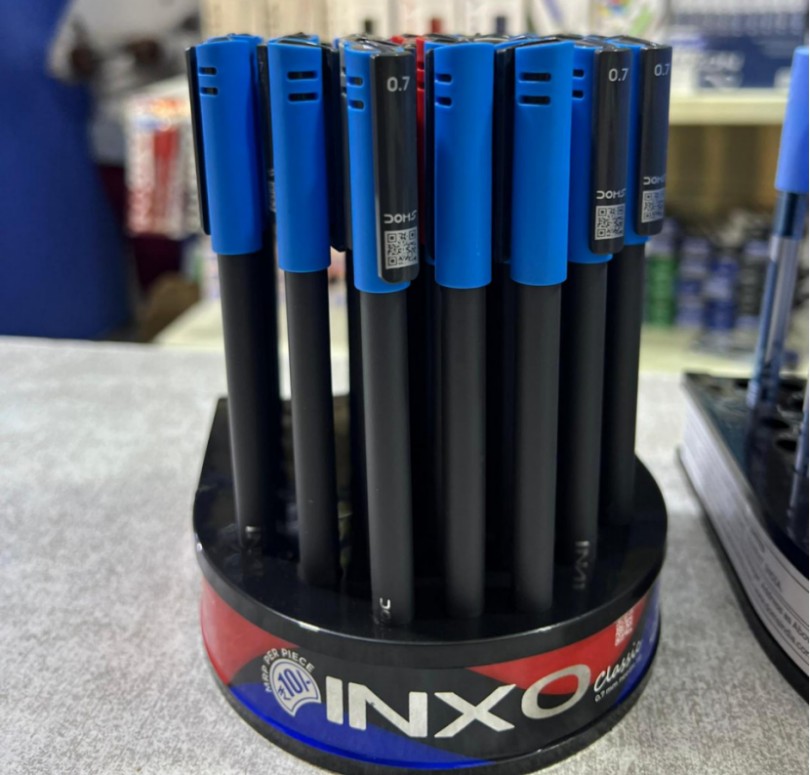 DOMS Inxo Clear Blue Pens