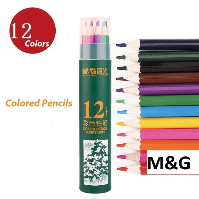 M&G color pencil 12 colors