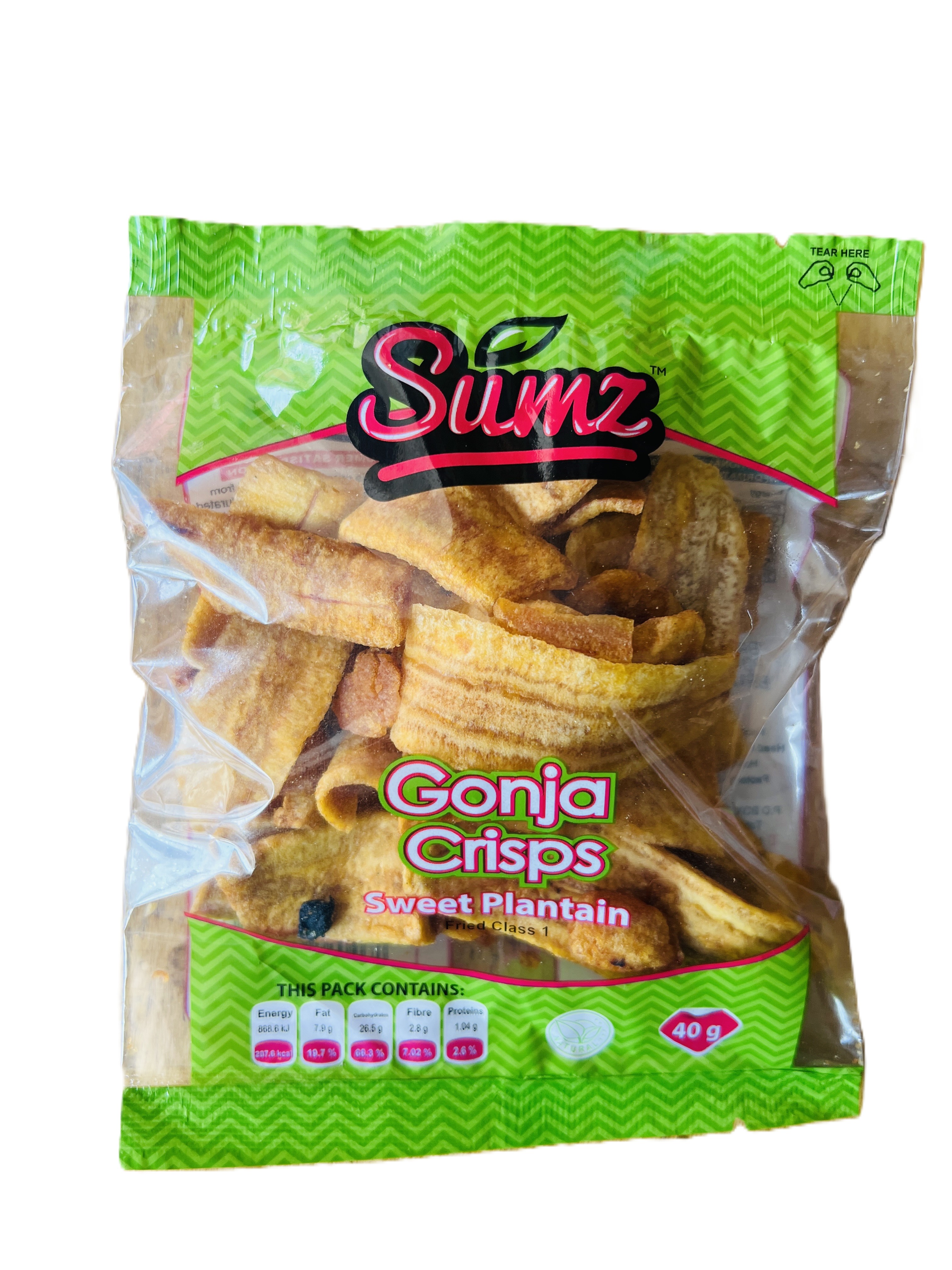 sums gonja crisps 40g