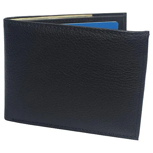 Men's Pure Leather Wallet - Black