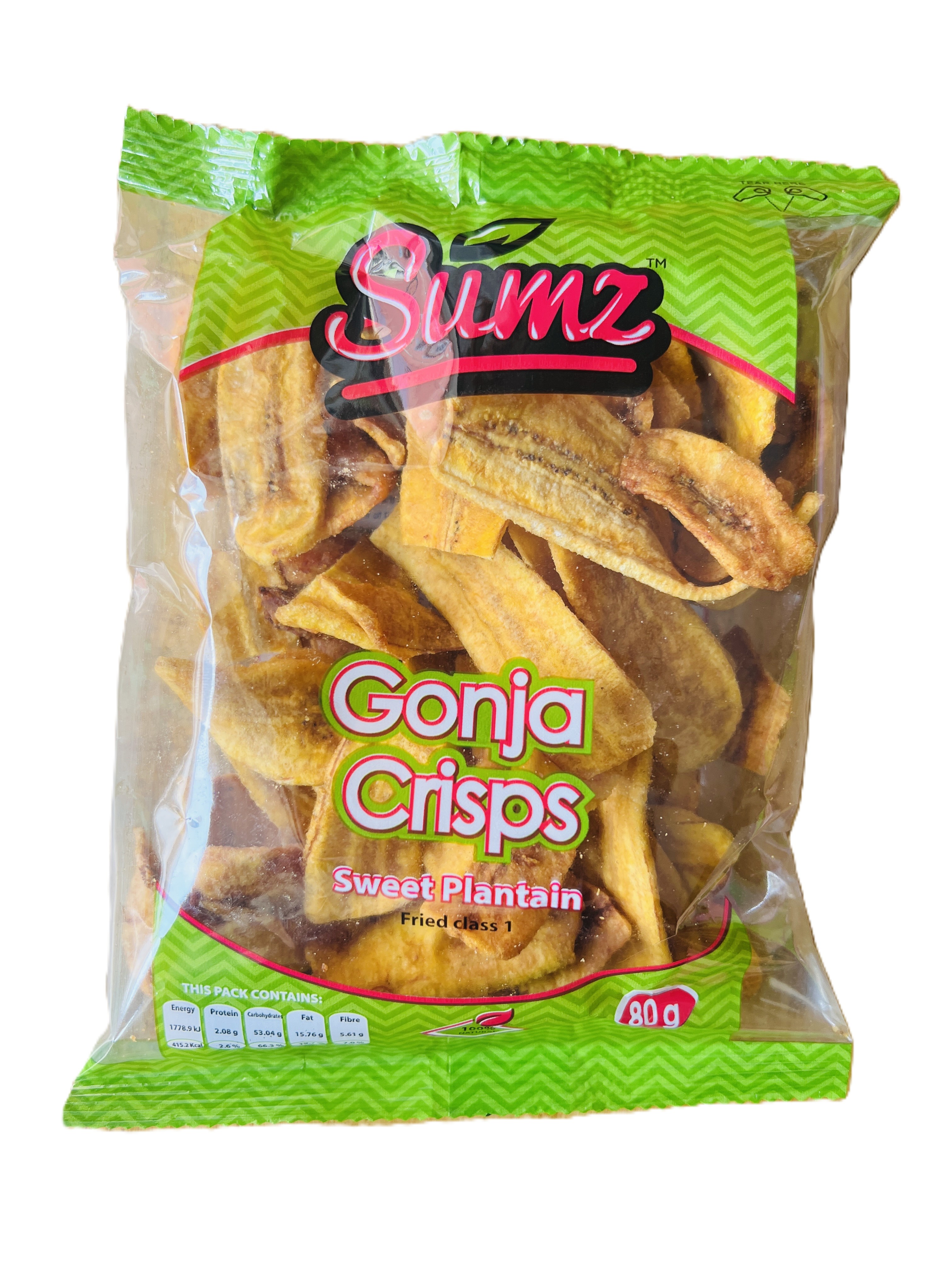 sums gonja crisps 80g