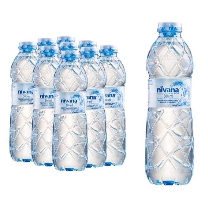 Nivana Packaged Drinking Water 12Pcs - 500ml