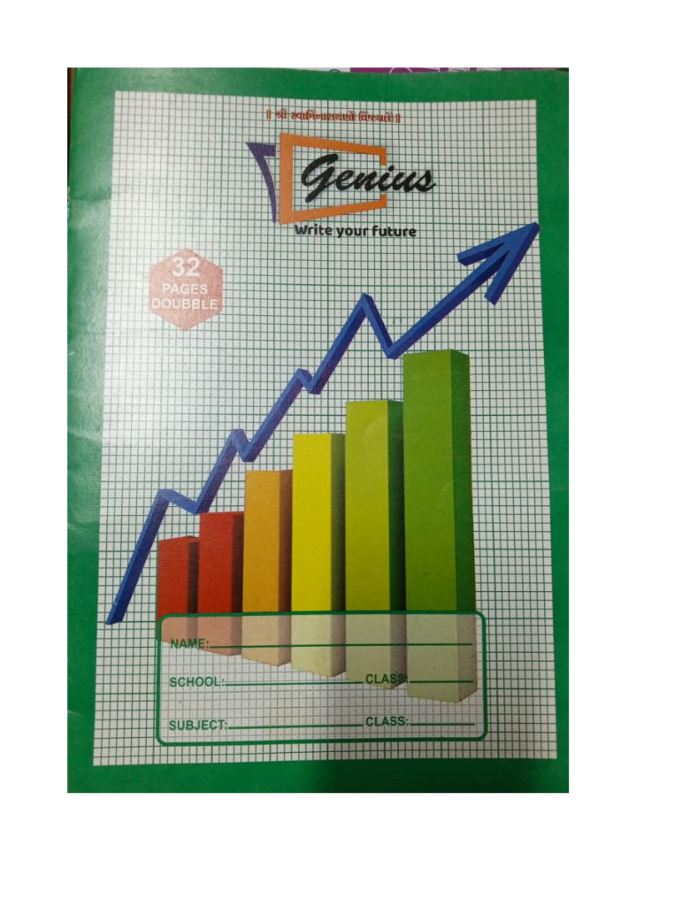 Genius Graph book 32 pages A4