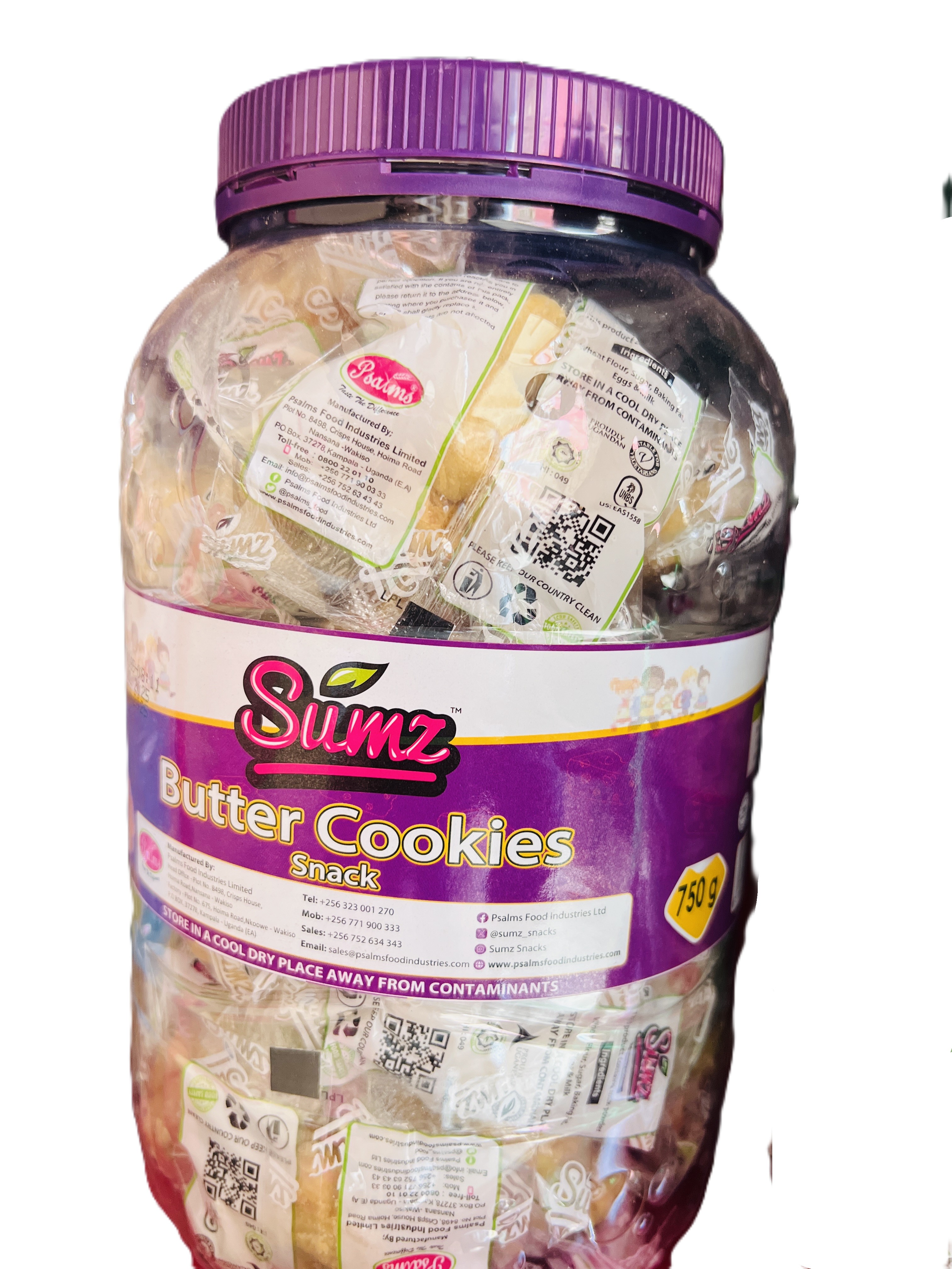 sums butter cookies TIN