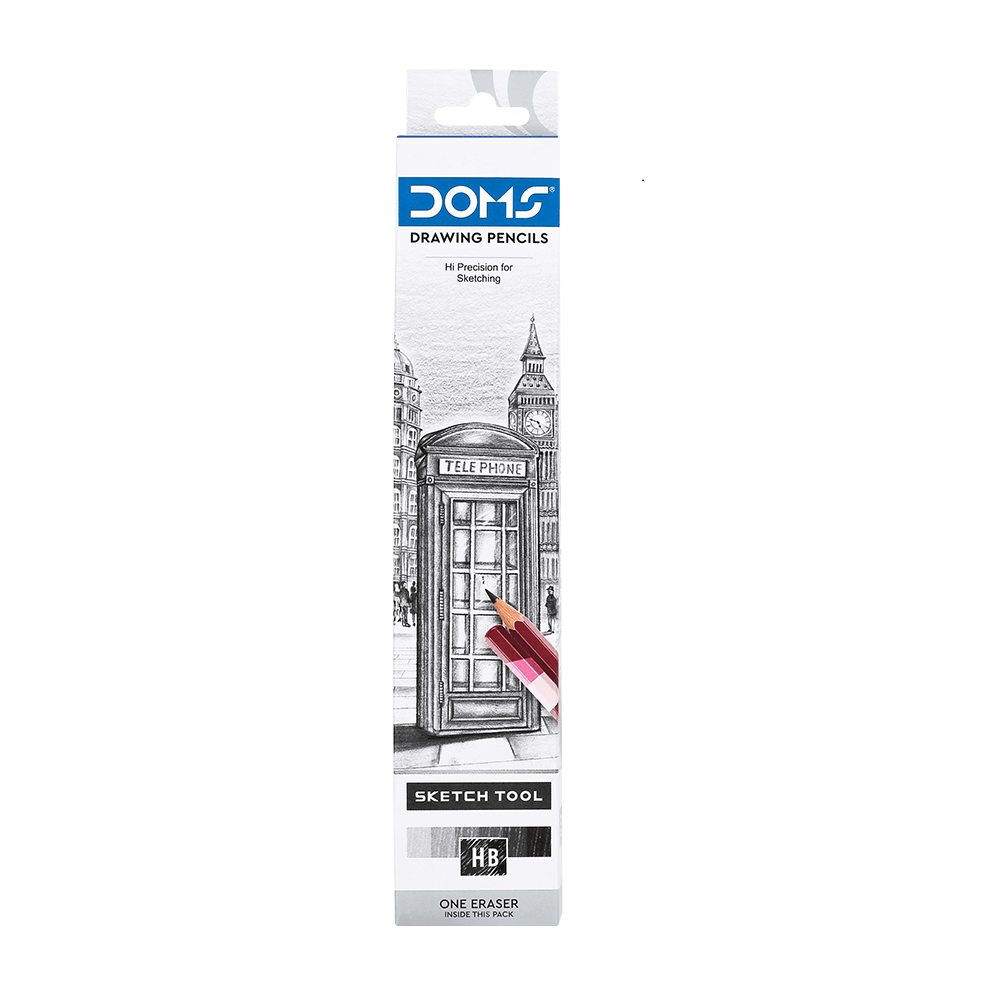 DOMS Drawing Pencils HB 10pcs