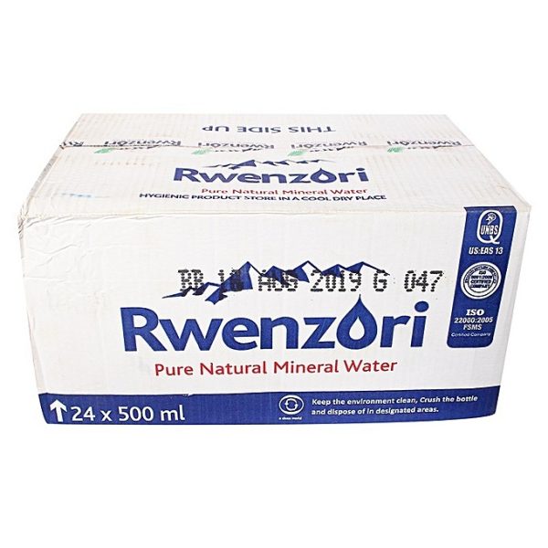 Rwenzori Pure Natural Mineral Water 24X500ml
